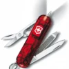Kleines Taschenwerkzeug Signature Lite, Rot Transp., LED