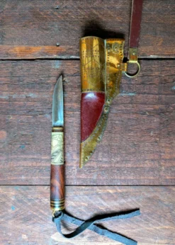 Kleines Wikinger-Messer, mit Mängeln