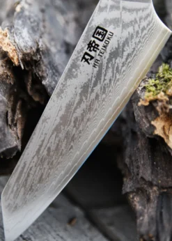 Kochmesser, 20 cm Klingenlänge, Damaststahl