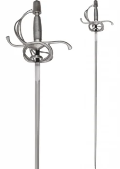 Korbrapier mit drahtumwickeltem Griff