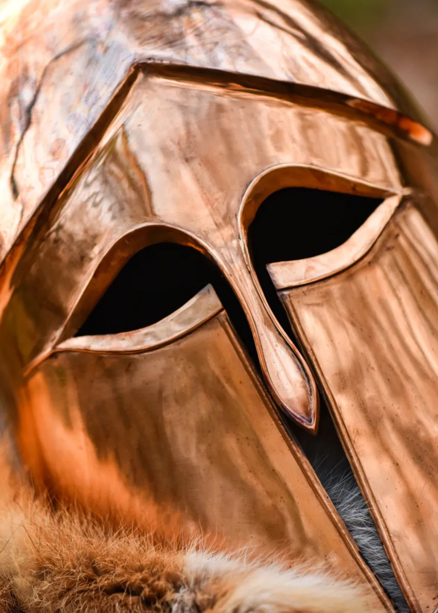 Korinthischer Helm, 1,2 mm Bronze