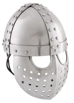 Kreuzfahrer Spangenhelm mit Gesichtsplatte, 2 mm Stahl