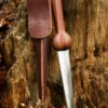 Kurzer Nierendolch mit Lederscheide