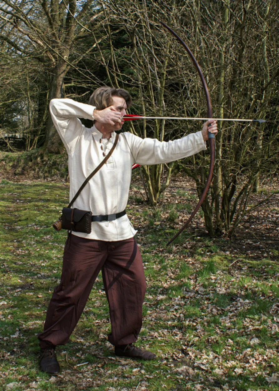Langbogen Agincourt 58 Zoll RH, dunkelbraun, inkl. Sehne