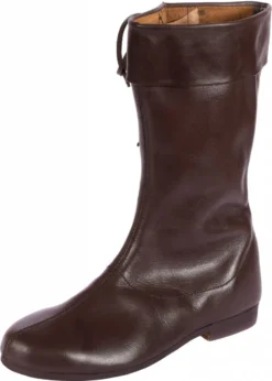 Lange Schnürstiefel, dunkelbraun