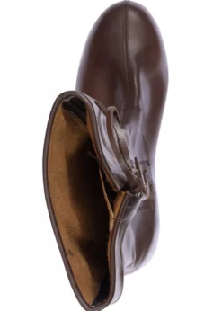 Lange Schnürstiefel, dunkelbraun