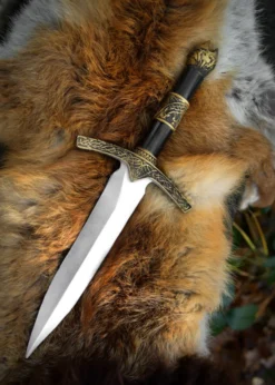 LARP Mittelalter Dolch Valdor, Polsterwaffe, 37 cm