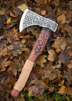 LARP Wikinger Axt Ulfric, Polsterwaffe, 35 cm