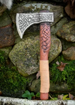 LARP Wikinger Axt Ulfric, Polsterwaffe, 35 cm
