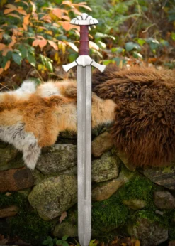 LARP Wikinger Schwert Sigurn, Polsterwaffe, 87 cm