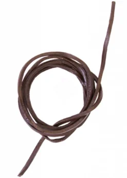 Lederband, Vierkantriemen braun, 120 cm