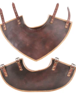 Leder Kragen Arnulf, braun