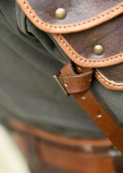 Leder Schulterschutz Arnulf, braun