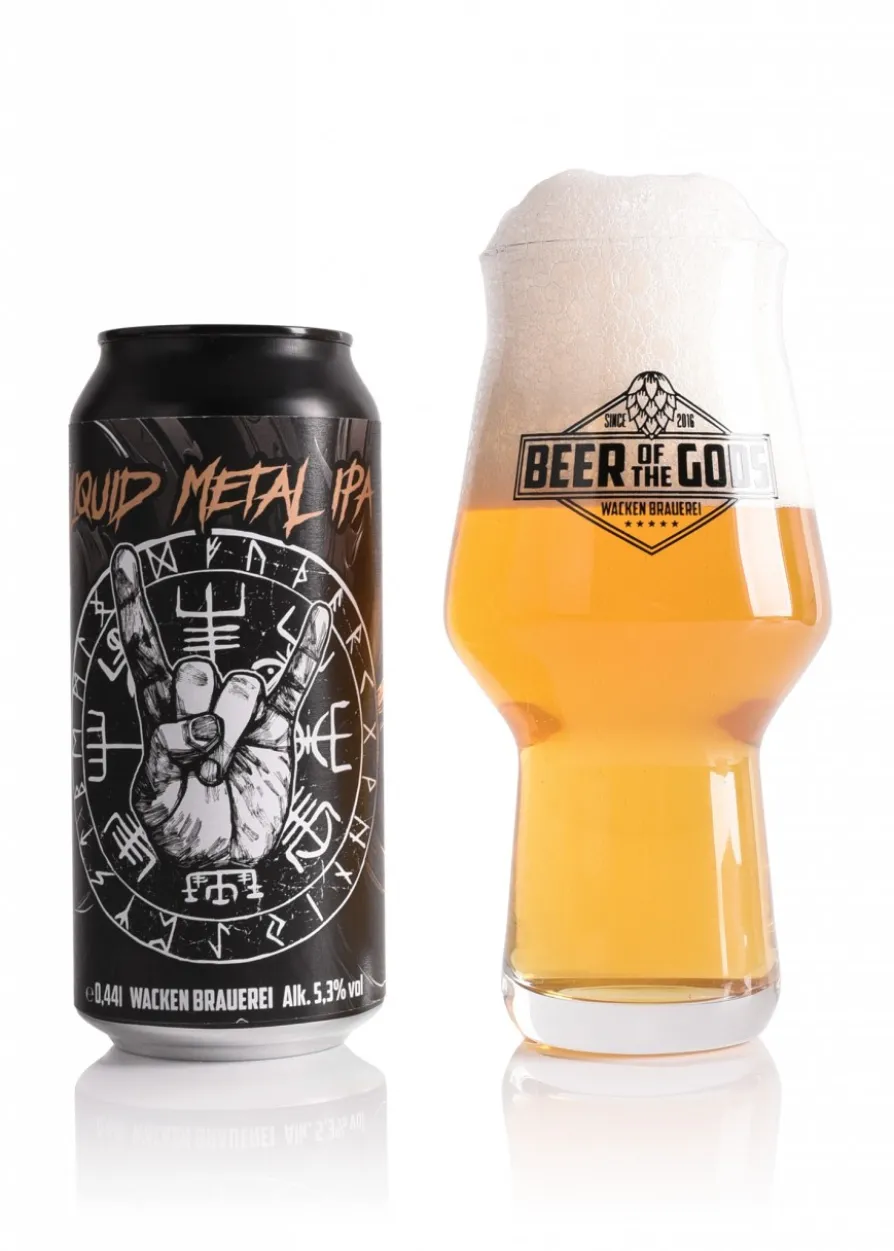 Liquid Metal IPA, 0,44l Dose - Wacken Brauerei