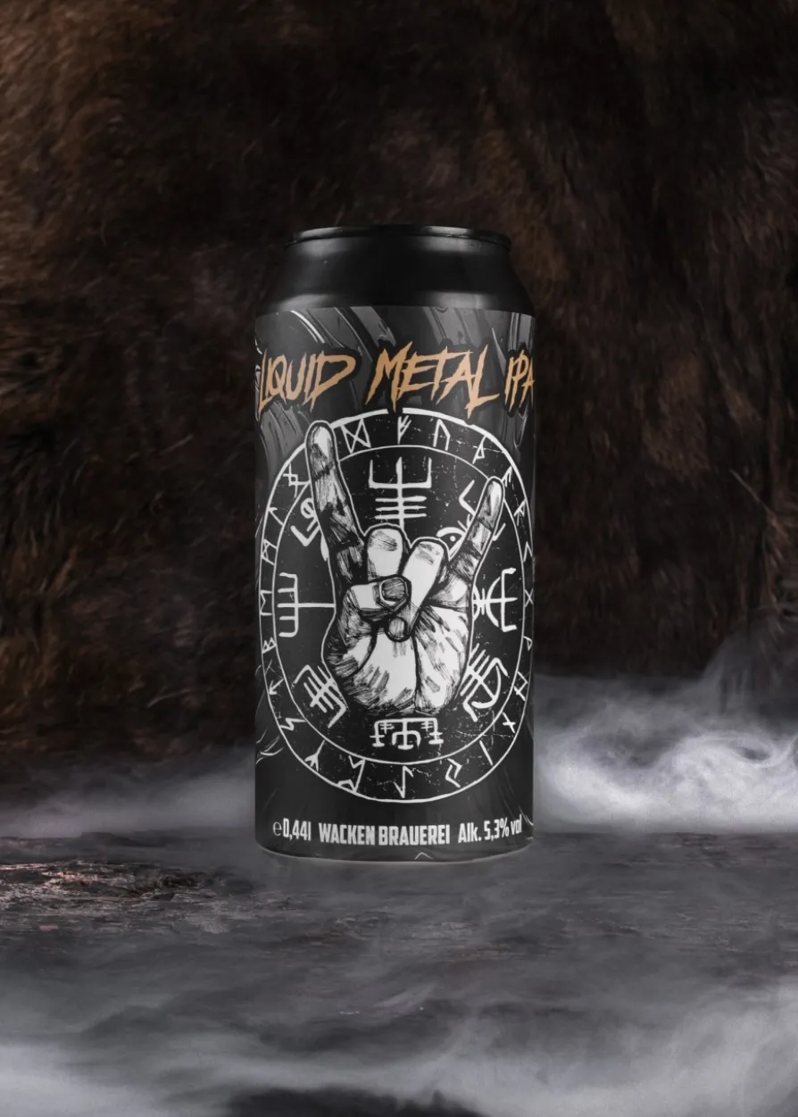 Liquid Metal IPA, 0,44l Dose - Wacken Brauerei