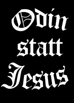 Longsleeve-Shirt Odin statt Jesus