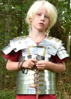 Lorica Segmentata Junior, Kinder-Römerrüstung, Aluminium