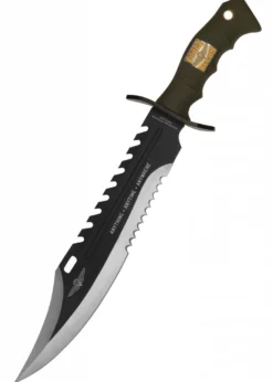 Marine Force Recon Bowie-Messer mit Sägerücken
