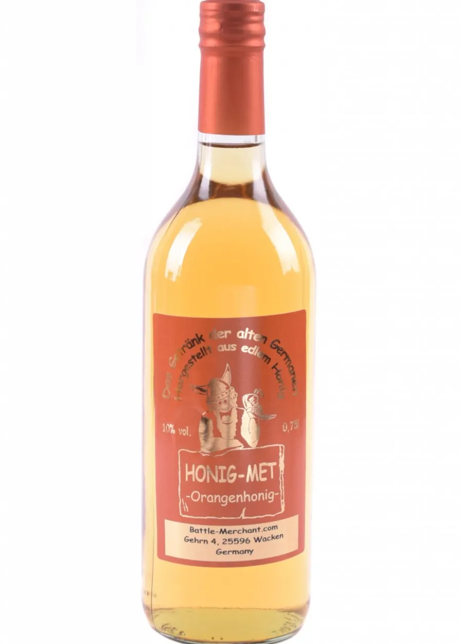 Met aus Orangenhonig, 0,75l Flasche, 10% Vol.