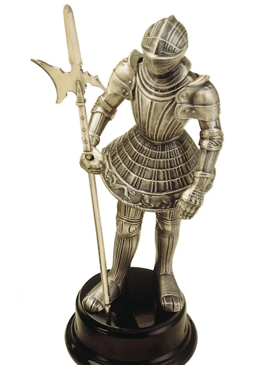 Miniatur Ritterrüstung mit Hellebarde, Marto