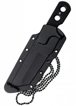 Mini Tac Tanto, Halsmesser mit glatter Klinge