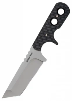Mini Tac Tanto, Halsmesser mit glatter Klinge