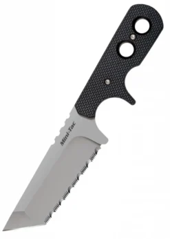 Mini Tac Tanto, Halsmesser mit gezahnter Klinge
