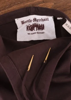 Mittelalter-Beinlinge mit Nestelbändern, braun