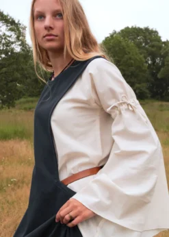 Mittelalter-Überkleid, Surcot Andra, dunkelblau