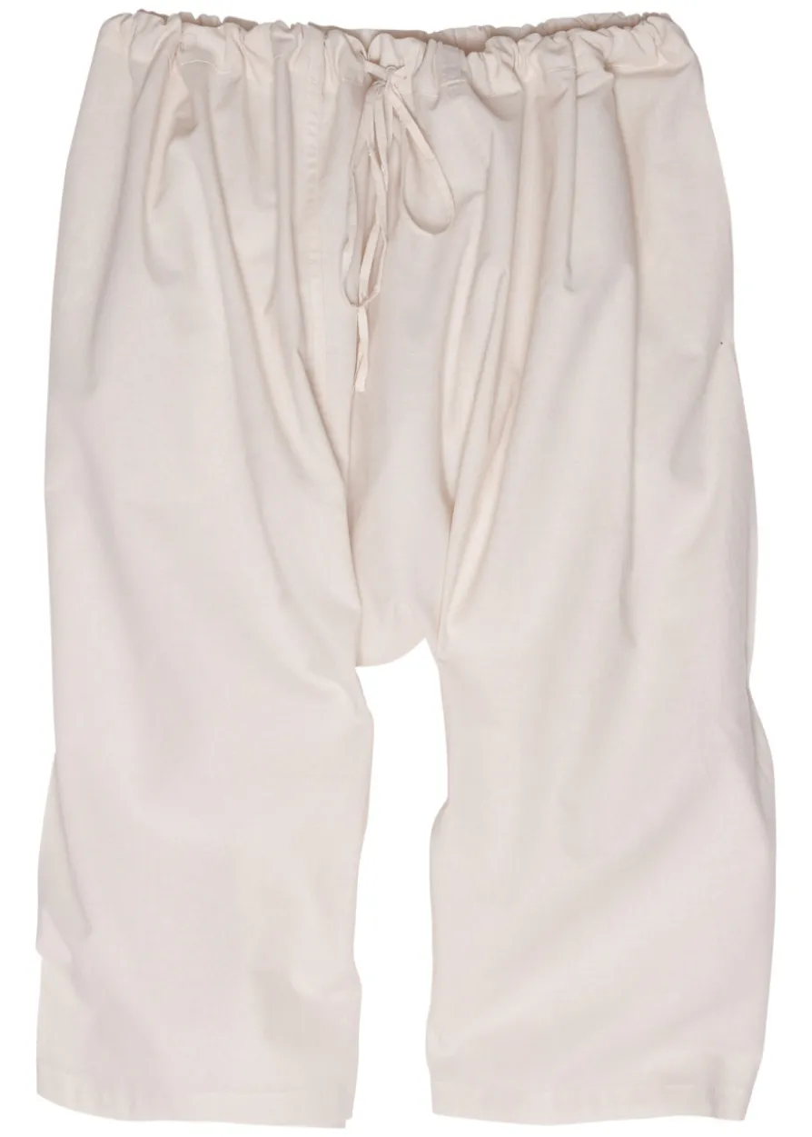 Mittelalter Bruche Johann, natur - Mittelalter Hose / Unterhose