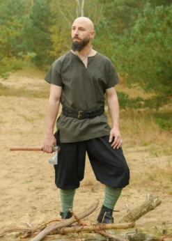 Mittelalter Gürtel - Doppelgürtel aus Leder