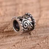Mittelalter Haarschmuck und Bartperle aus Silber