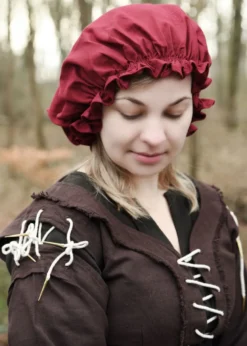Mittelalterhaube für Damen, verschiedene Farben