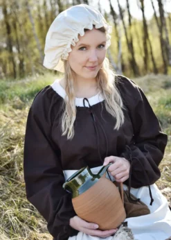 Mittelalterhaube für Damen, verschiedene Farben