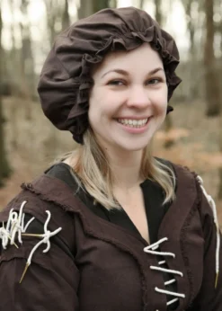 Mittelalterhaube für Damen, verschiedene Farben