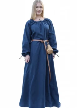 Mittelalterkleid Ana, blau