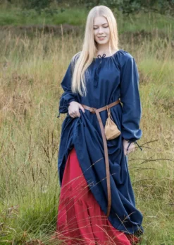 Mittelalterkleid Ana, blau