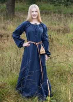 Mittelalterkleid Ana, blau