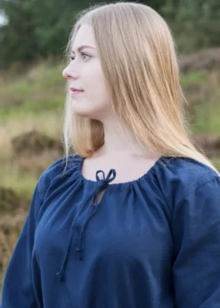 Mittelalterkleid Ana, blau