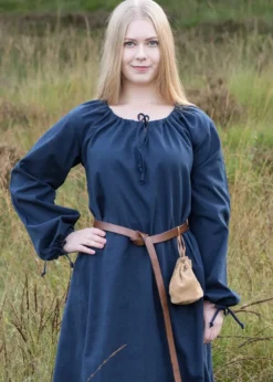 Mittelalterkleid Ana, blau