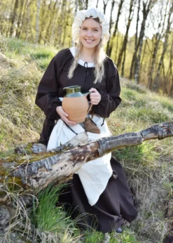 Mittelalterkleid Ana, braun