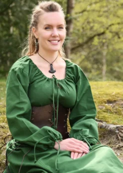 Mittelalterkleid Ana, grün