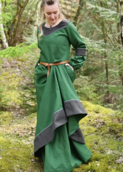 Mittelalterkleid Ana, grün