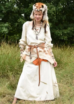 Mittelalterkleid Ana, natur