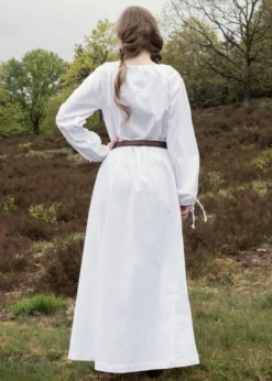 Mittelalterkleid Ana, weiß