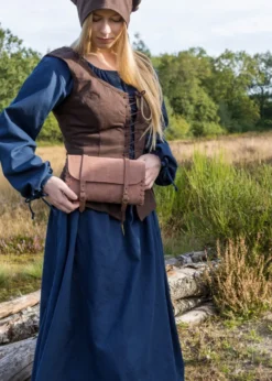 Mittelalter Korsage Tilda, braun