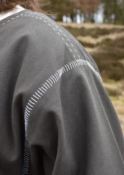 Mittelalter Kragelund Tunika Askur, langarm, olivgrün