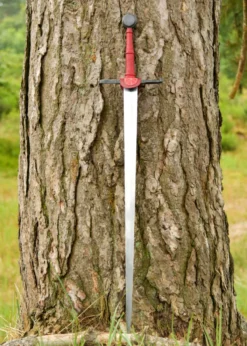 Mittelalter Langschwert mit Scheide, 15. Jh, Cluny Museum, Schaukampf, SK-B