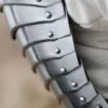 Mittelalterliche Achseln, Schulterschutz, Paar, 1,2 mm Stahl