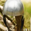 Mittelalterliche Hirnhaube, Schaukampfhelm, 2 mm Stahl